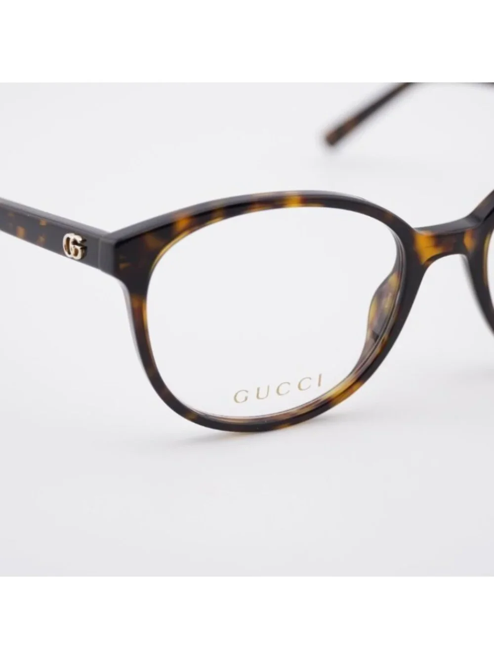 Gucci GG1996O 002 Eyeglasses Havana 54mm Square Frame